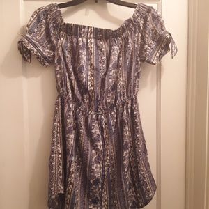 Beautiful Blouse or Wear as a Mini Dress